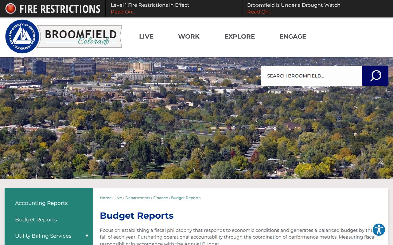 Broomfield County court docket technology in the local budget archive